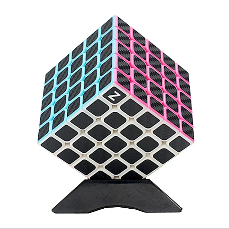 ZCUBE из углеродного волокна 5x5x5 магический куб z-куб 5x5 скоростной Кубик из углеродного волокна Куб 5x5 Головоломка Куб Z Кубик из углеродного волокна головоломка