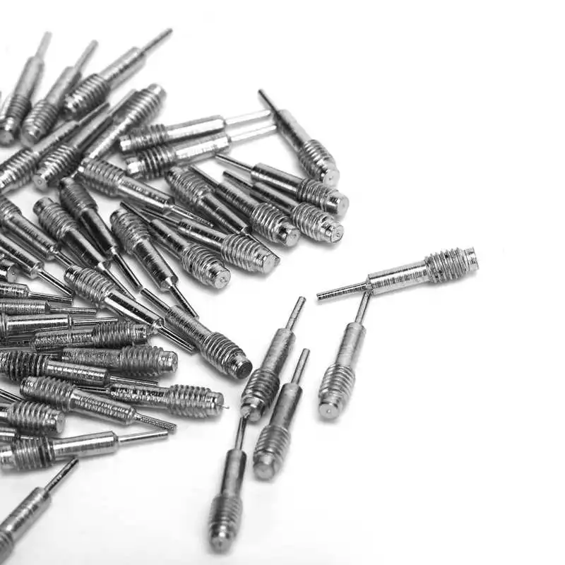 20 Punzoni Per Cinturini Orologio – 0,9 Mm, In Metallo Argento, Per Rimozione E Regolazione Perno, Kit Di Riparazione