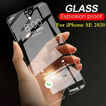 

9H Tempered Glass For iPhone SE 2020 Screen Protector on For iPhone SE 2020 Second Generation Protective Film HD Glass Guard