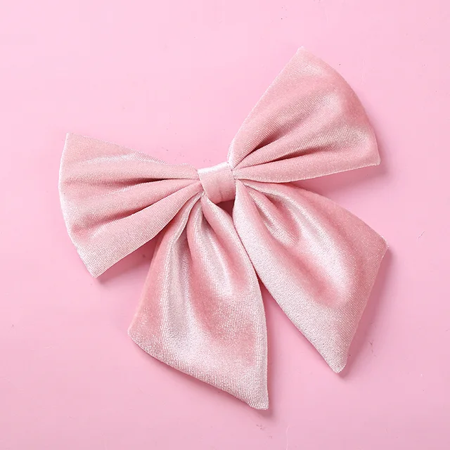 Elegant Chiffon Big Bow Spring Hair Clip Fashion Print Floral Hair Barrette For Women Girls Sweet Hairclip Hair Grip Accessories type m