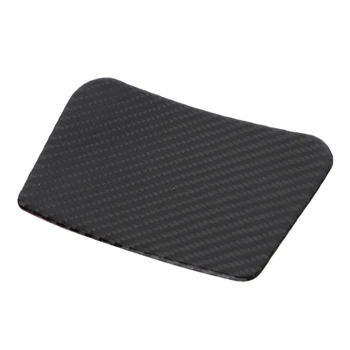 

New Carbon Fiber Rear Storage Box Cover Trim Fit For Chevrolet Camaro 2017-19