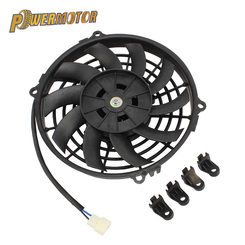 

High Performance Motorcycle Oil Cooler Electric Radiator Cooling Fan Engine Radiator For Dirt Bike Motorcycle ATV Quad Buggy