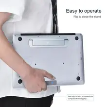 Support pliable en aluminium pour ordinateur Portable, pour MacBook Air Pro, Mac et PC