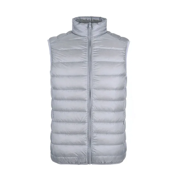 2022 Winter Men Duck Down Vest Coat Ultralight Sleeveless Vest Jacket Ultra Thin Warm Lightweight Down Jacket Portable Waistcoat 3