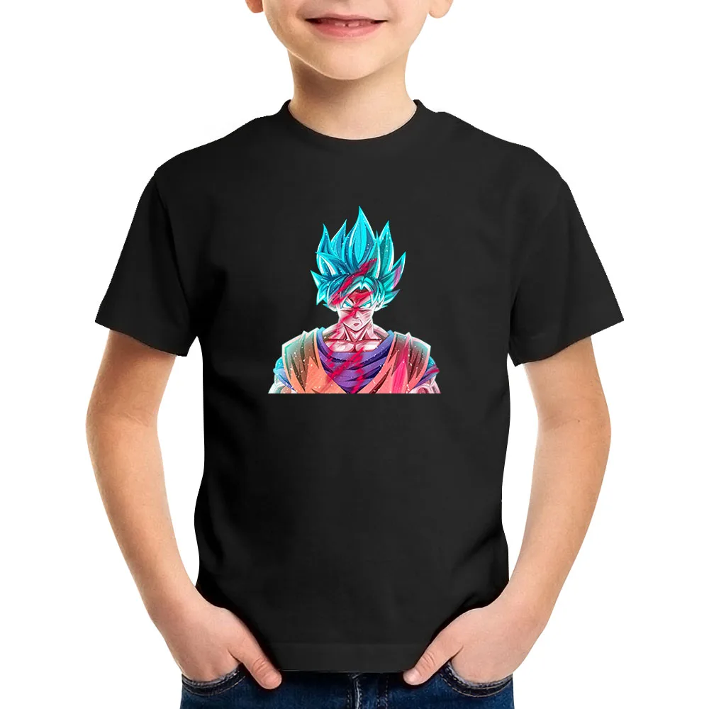 

2020 Summer Children's Clothing Dragon Ball Z Goku Boys Girls Short Sleeve T-shirt Men Women Family T Shirt Cotton Baby Clothes