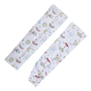 

Kids Summer UV Protection Cartoon Dinosaur Ice Silk Cooling Arm Sleeves Cover