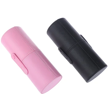

PU Leather Travel Cosmetic Brushes Pen Holder Storage Makeup Brushes Organizer