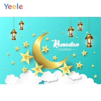 

Yeele Ramadan Kareem Portrait Religion Lanterns Photography Backdrops Personalized Photographic Backgrounds For Photo Studio