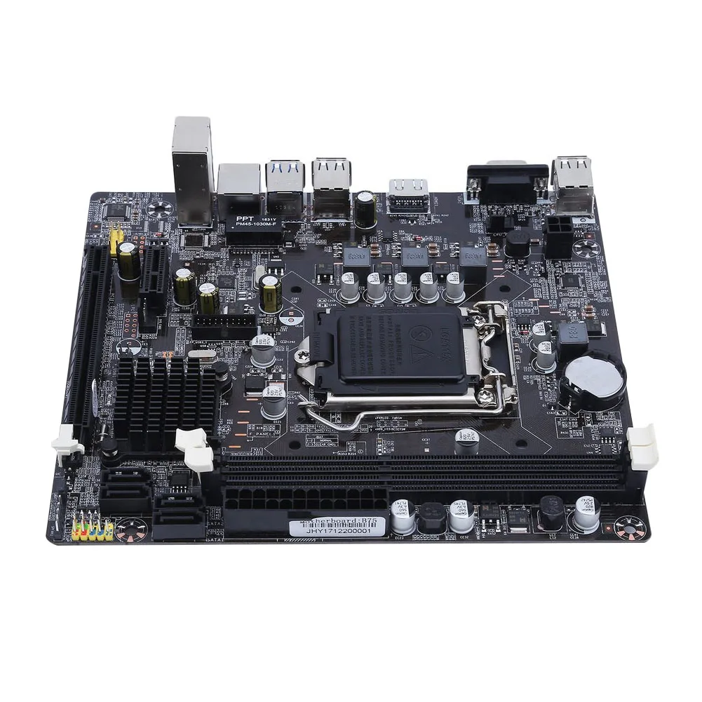 B75 офисный интегрированный LGA1155 стабильный игровой двухканальный электронный настольный сервер DDR3 компьютерная материнская плата быстрая замена