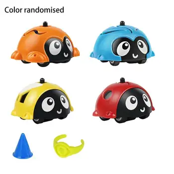 

1set Random Style Battle Gyro Car Insect/Mech Models Inertia Collision Kids Competition Toy Rotating Finger Gyro Christmas Gift