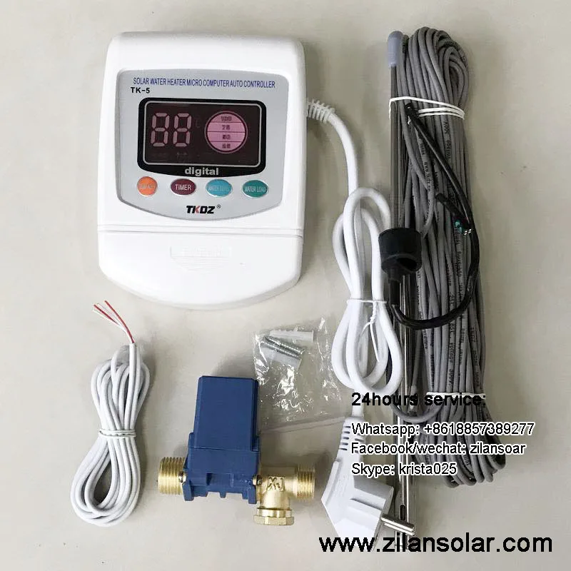 Tk-5 Solar Controller With 0 Pressure Solenoid Valve For Non
