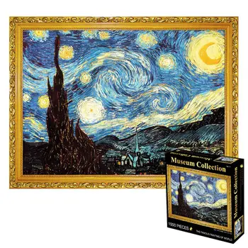 

Picture Puzzles 1000 Pieces Assembling Puzzles Toy Educational Toy Landscape Puzzle For Adults Children Kids games Toys Gifts