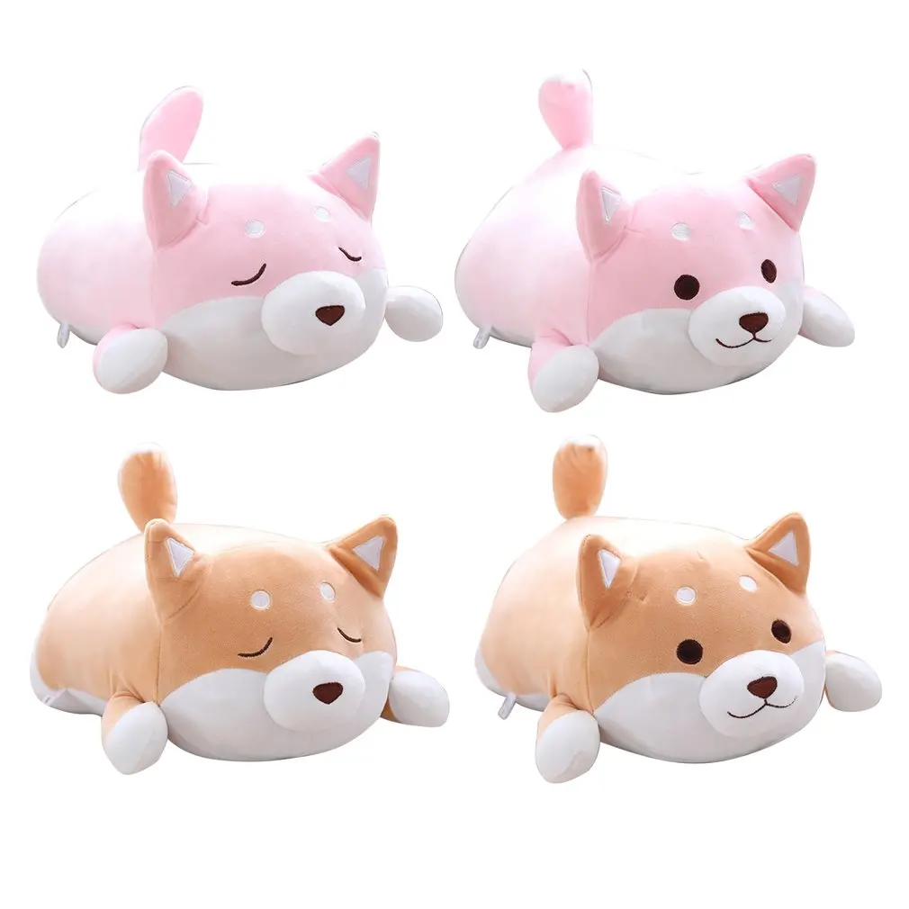 40 см милые толстые Шиба ину собаки плюшевые игрушки мягкие Kawaii животных мультфильм Подушка прекрасный подарок для детей детские мягкие плюшевые