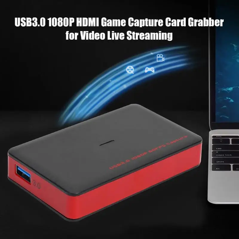 1080P 60fps Full HD видеомагнитофон HDMI к USB устройство для видеозахвата для Winodws Mac Linux Поддержка прямой трансляции