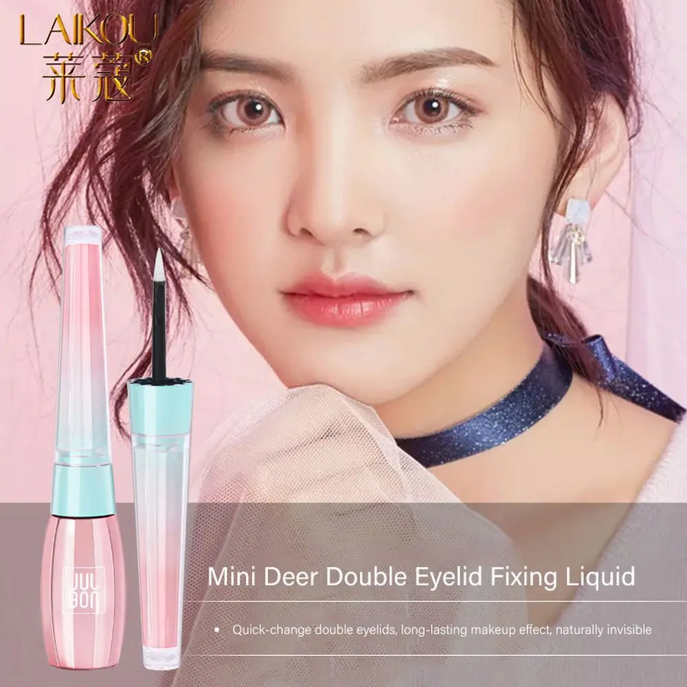 Олень естественно Невидимый стойкий двойные веки Стайлинг клей очаровательные