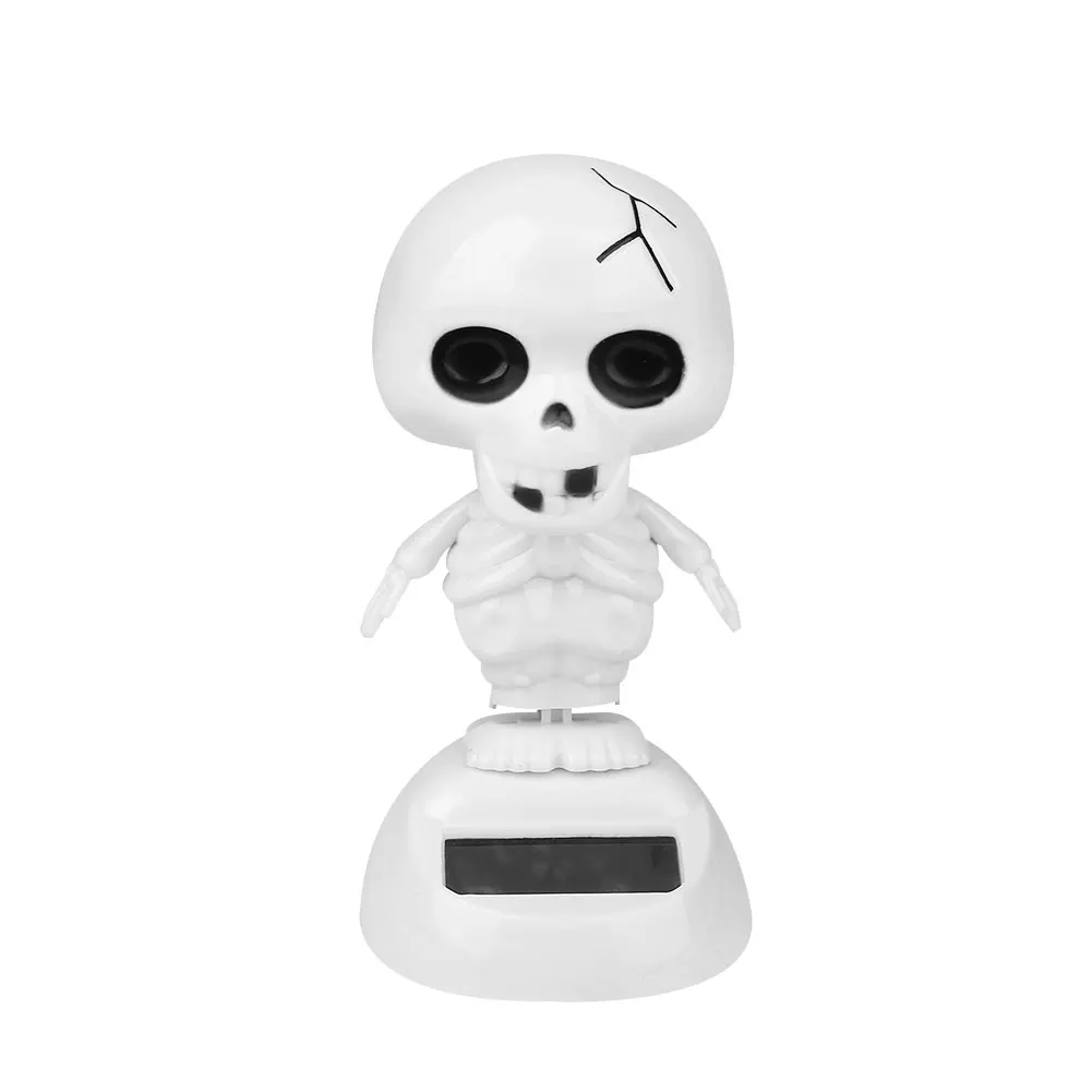 Украшение череп Хэллоуин для солнечной энергии - Название цвета: Swing Skull