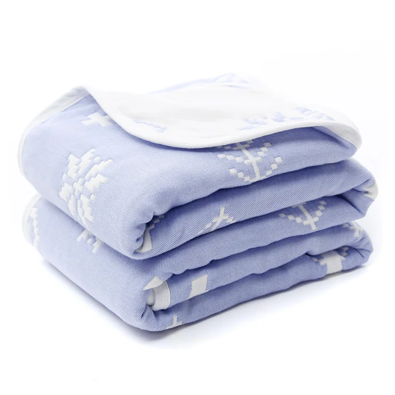 Large Baby Muslin Wraps 100cm Squares Swaddling Burp Cloths Cotton Blanket Towel 