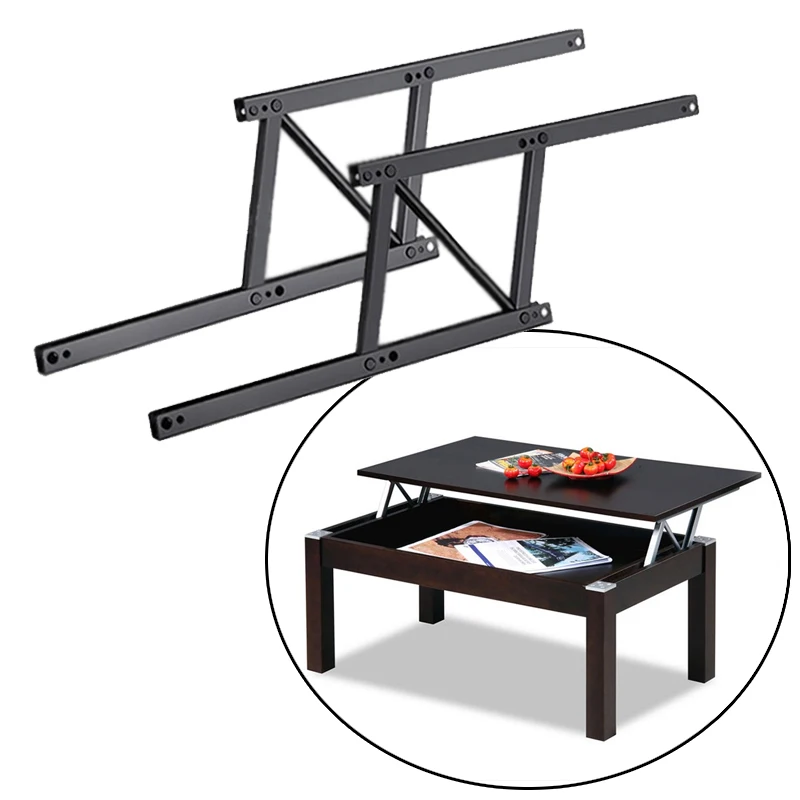 2PcsTablehingesLiftUpTopCoffeetablemechanismHardware