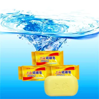 

Antibacterial Black and White Spots of Acne Acne Mite Soap Treated with Hot-Selling White Sulfur Bactericidal Skin-Care Soap