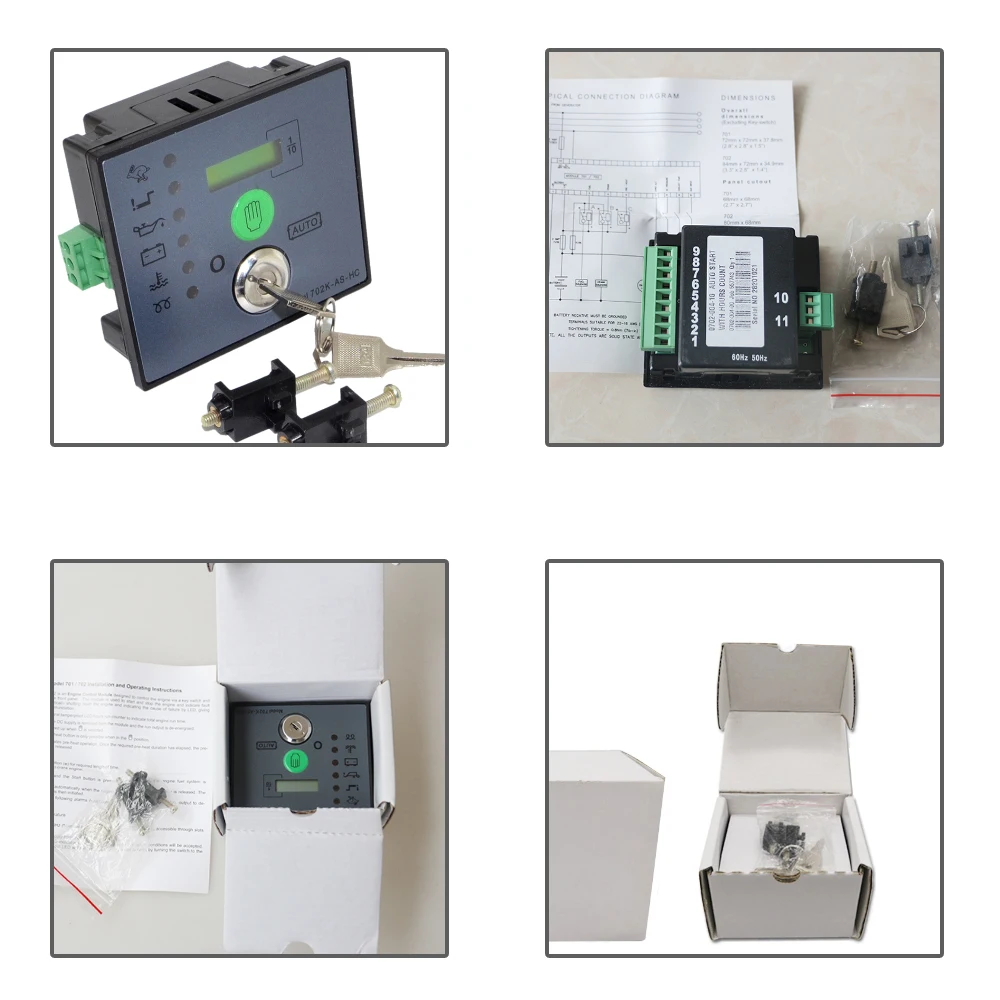 dse 702 como gerador de arranque automático controlador