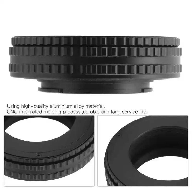 Adapterring für M42-Objektiv montieren M42-NEX 17-31 mm Makro-Helicoid-Adapter Dilwe Linsenadapter aus Aluminiumlegierung NEX-Montage Adapterring für M42-Objektiv montieren M42-NEX 17-31 mm Makro-Helicoid-Adapter Dilwe Linsenadapter aus Aluminiumlegierung NEX-Montage