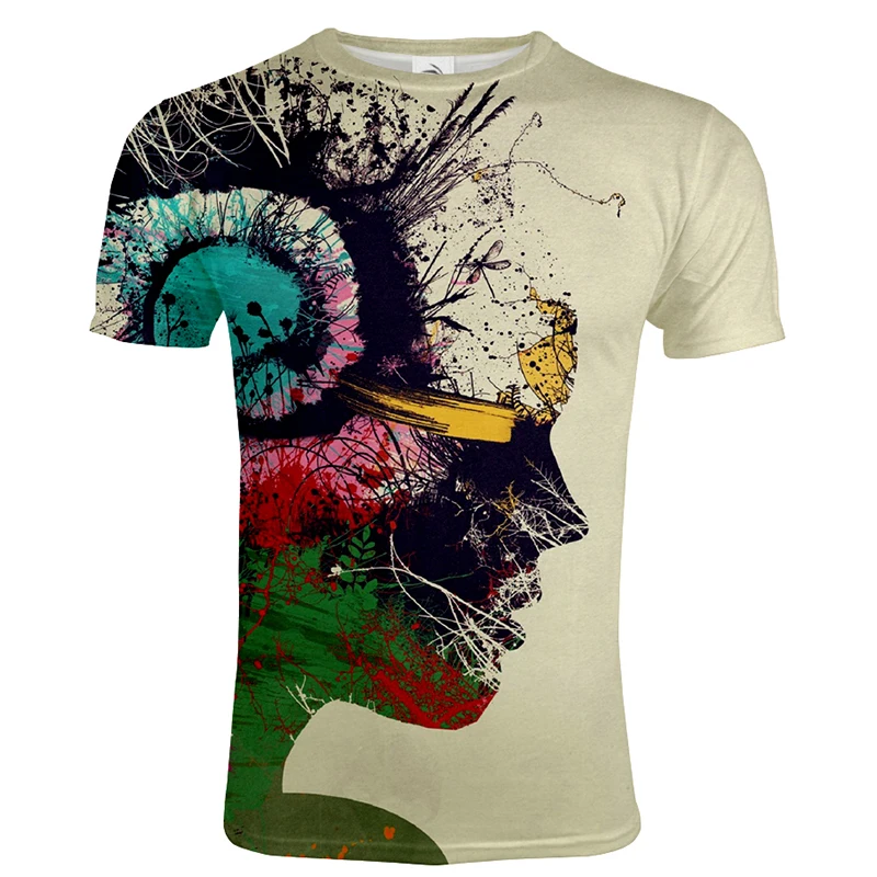 2020 Fashion 3D Printed T-shirt Men/Women Casual O-Neck Trippy Streetwear Tshirt Spring Summer Trendy Hip Hop Tees Unisex Tops | Мужская