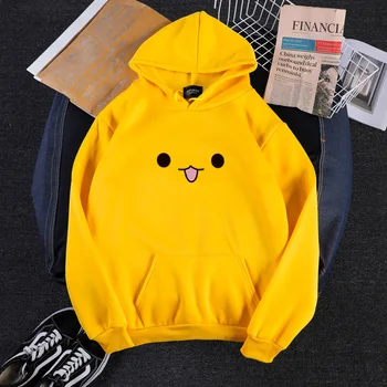 

p89 PLUS SIZE fall and winter loose with velvet harajuku BF wind hooded fleece student men's and women's sweatshirt hoodies