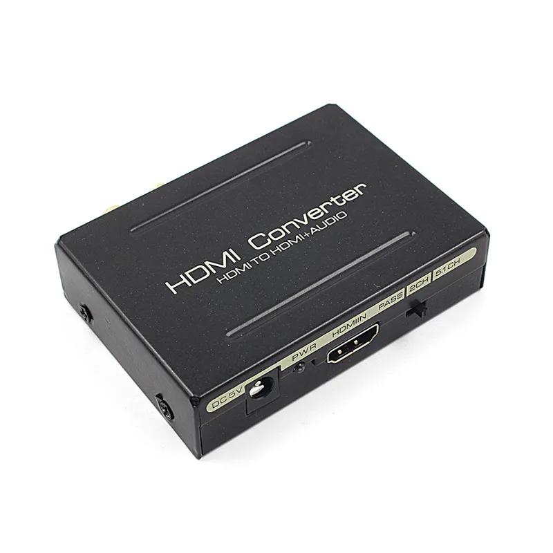 1080P HDMI к HDMI оптический+ SPDIF+ RCA L/R экстрактор конвертер аудио сплиттер