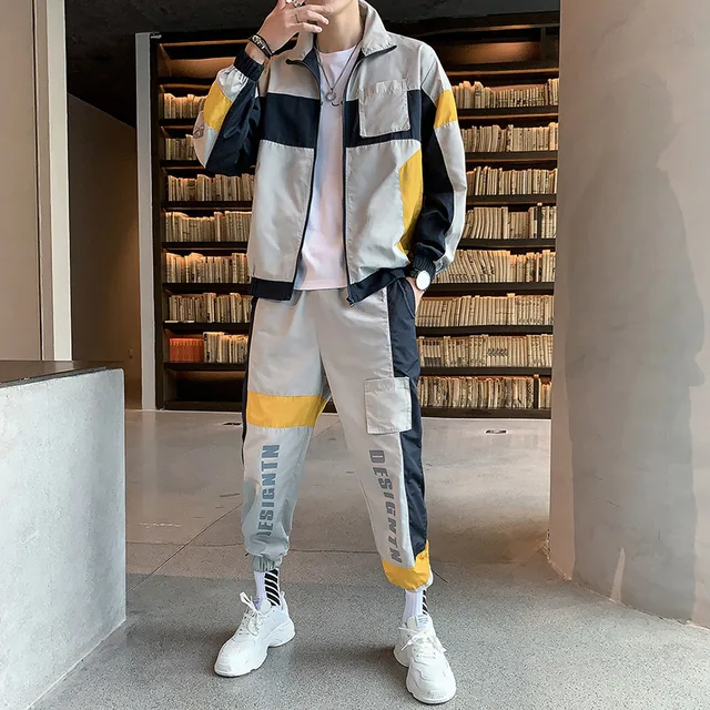 Men's Sportswear Sets Autumn Polyester 