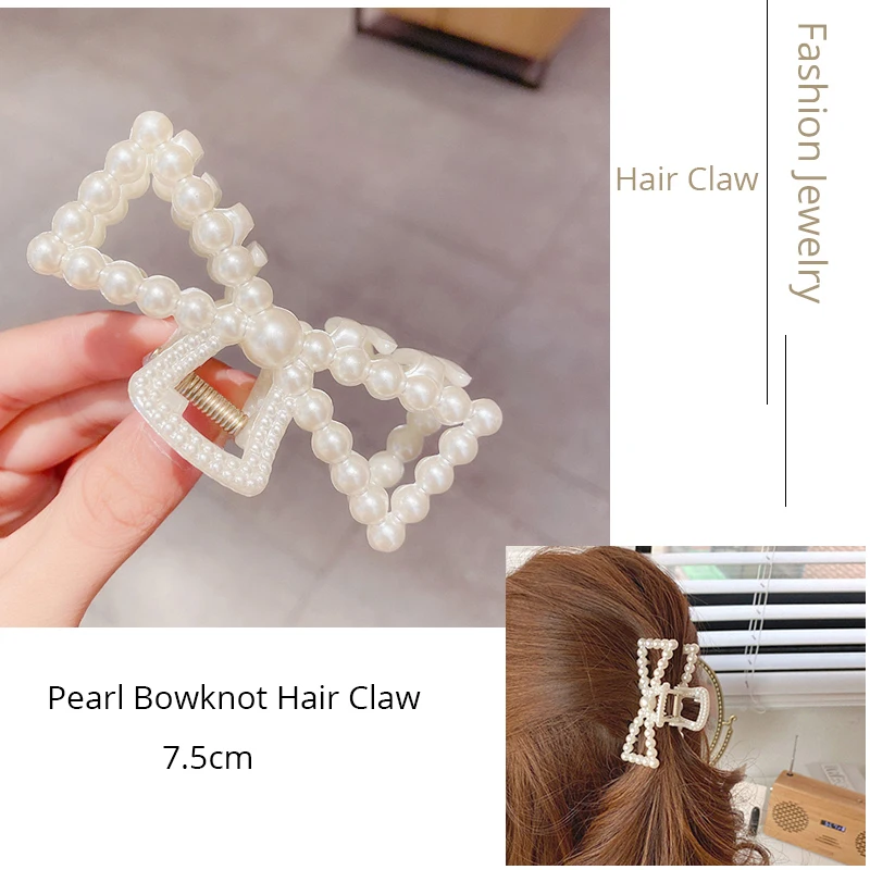 head accessories female Korean Metal Geometric Hair Claw Barrettes Elegant Hair Clip Crab for Women Hollow Out Hairpin Headwear Girl Hair Accessories wide headbands for women Hair Accessories