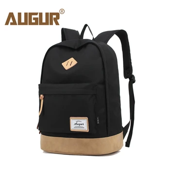 

AUGUR Men Women Backpack School Bag for Teenagers College Waterproof Oxford Travel Bag 15inch Laptop Back packs Bolsas Mochila