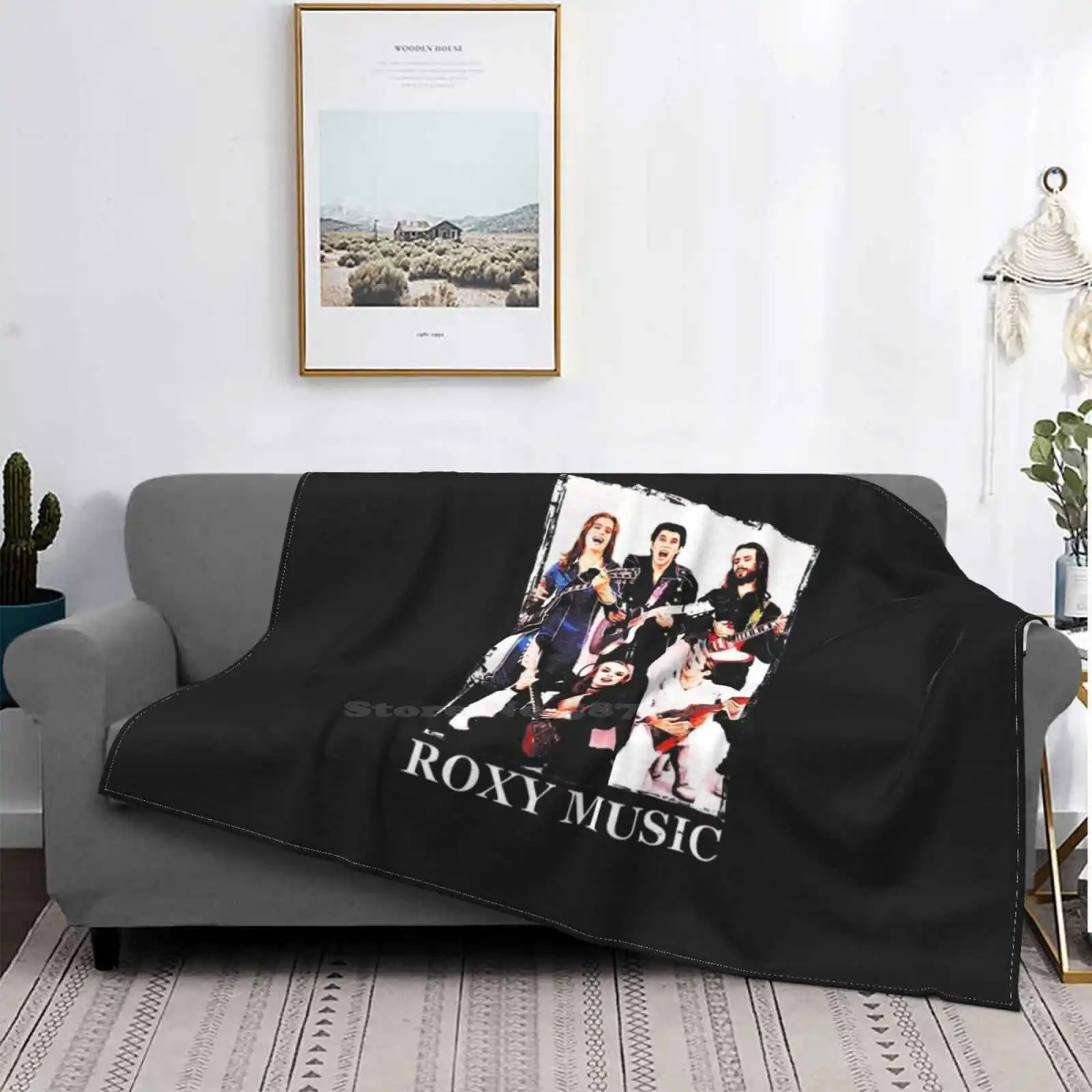 Roxy Music Divano Da Letto Confortevole Di Alta Qualità Coperta Morbida Roxy Music Harley Ferry Music Eno Brian Ferry Pleasure Panther English