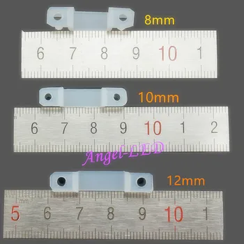 

8mm 10mm 12mm LED Strip Silicon Clip Connector & Screw fixing flexible SMD5050 SMD3528 RGB RGBW Single Color led light