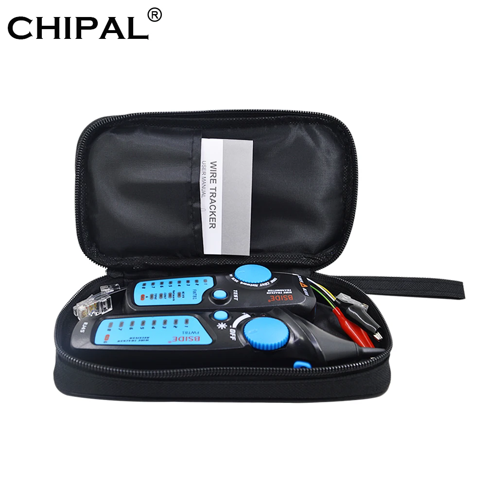 Chipal Fwt81 Lan Tester Network Cable Tracker Telephone Wire Tracer