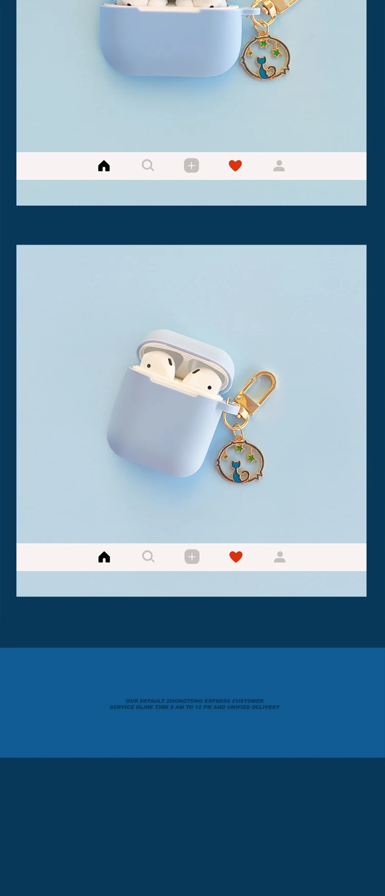Чехол для наушников для Airpods Pro Чехол силиконовые Мультяшные наушники/Earpods чехол для Apple Air pods Pro 3 чехол Брелок