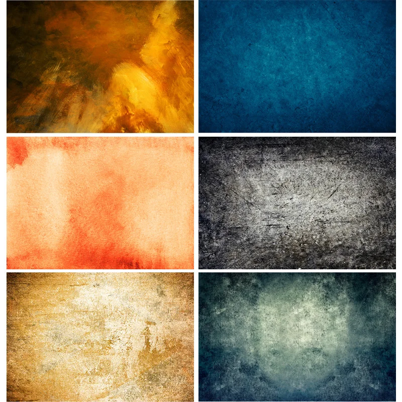 

SHENGYONGBAO Abstract Gradient Grunge Vintage Vinyl Baby Portrait Background For Photo Studio Photography Backdrops 20921FGZ-04