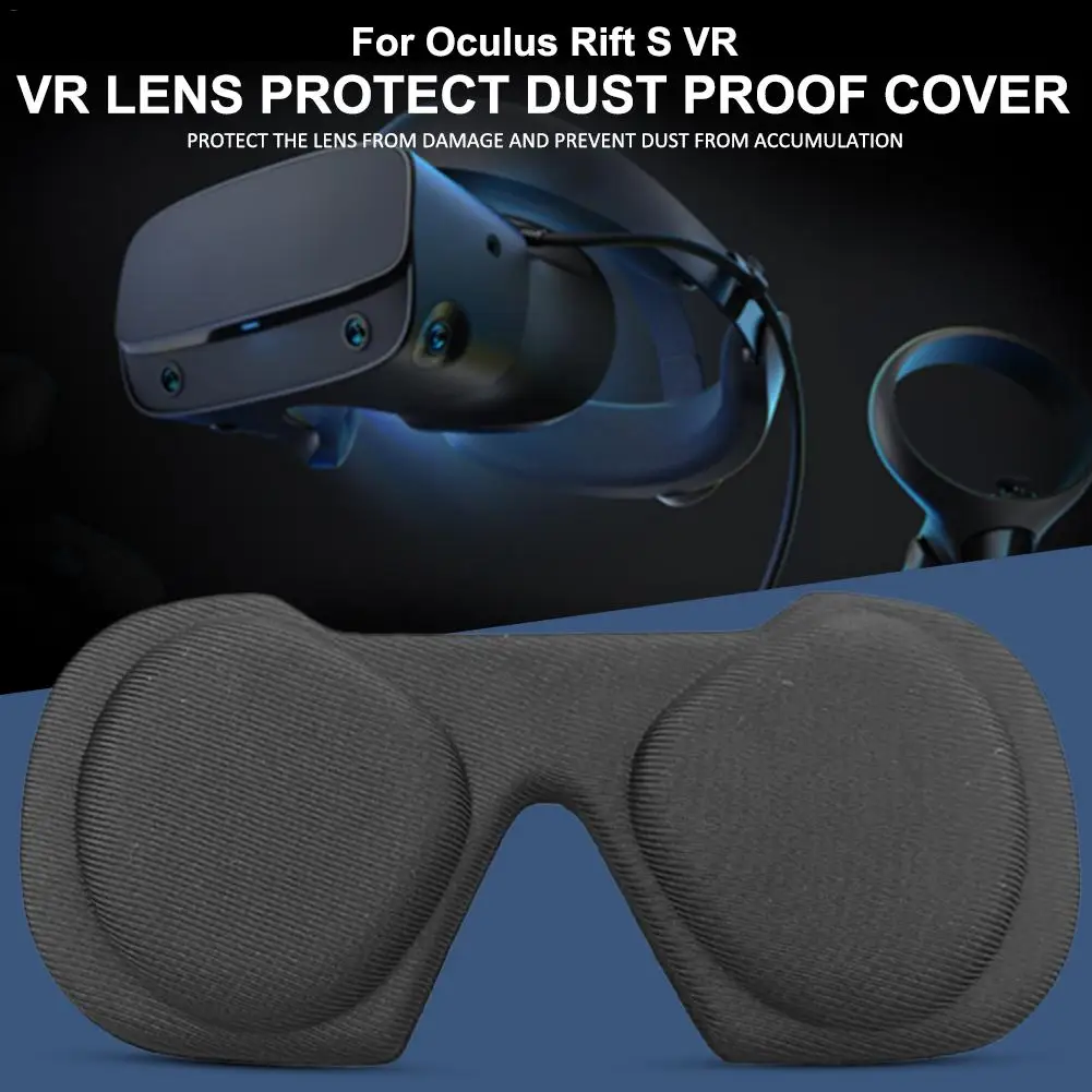 Защитная крышка для объектива VR Пылезащитная Накладка для Oculus Rift S VR игровая гарнитура простая в использовании высокое качество Простота в использовании и чистке