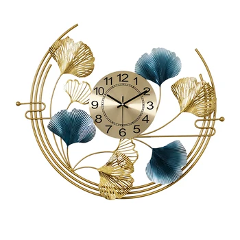 

Luxury Bedroom Wall Clocks Silent Nordic Gold Modern Large Wall Clocks Living Room Creative Duvar Saati Home Decor AE50WC