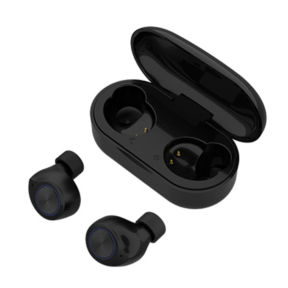 TW60 Mini Bluetooth 5,0 Беспроводные наушники-вкладыши спортивные наушники с двойным микрофоном bluetooth-наушники