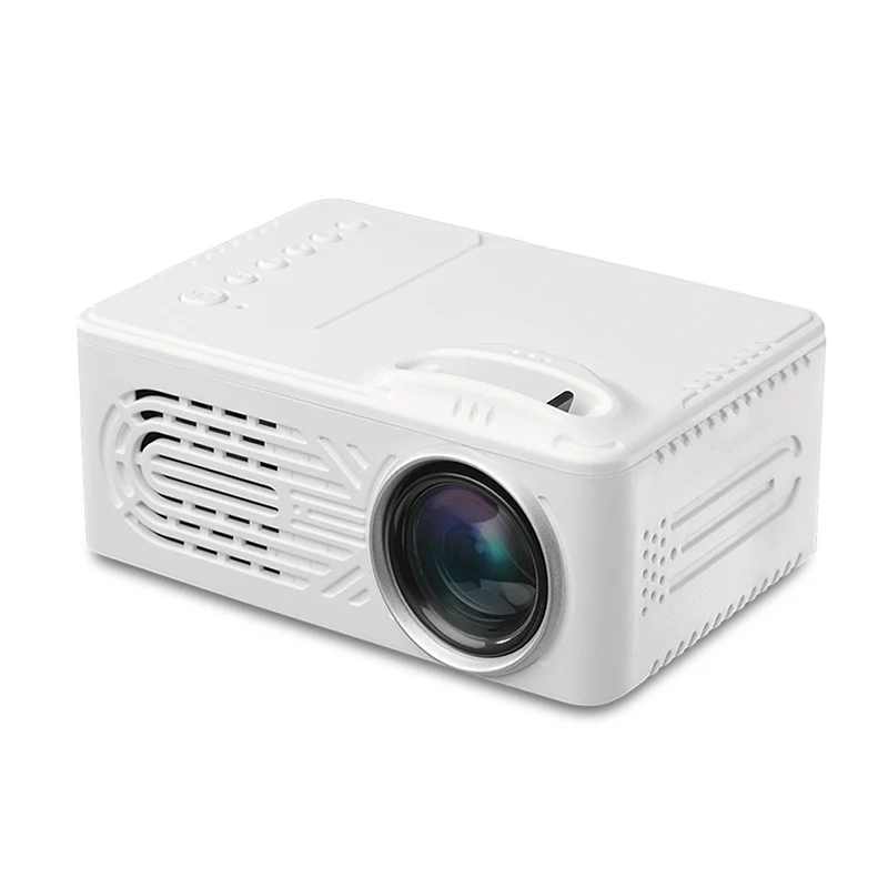 HD 1080P LED Mini Projector Portable 3D Home Theater AV USB Built-in Speaker OD889