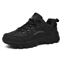 2020 New Brand spring Fashion Outdoors sneakers Lace-Up Waterproof Men's shoes Mens Combat Desert Casual Shoes Plus Size 38-49