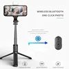 FANGTUOSI Wireless bluetooth selfie stick foldable mini tripod with fill light shutter remote control for IOS Android ► Photo 3/6