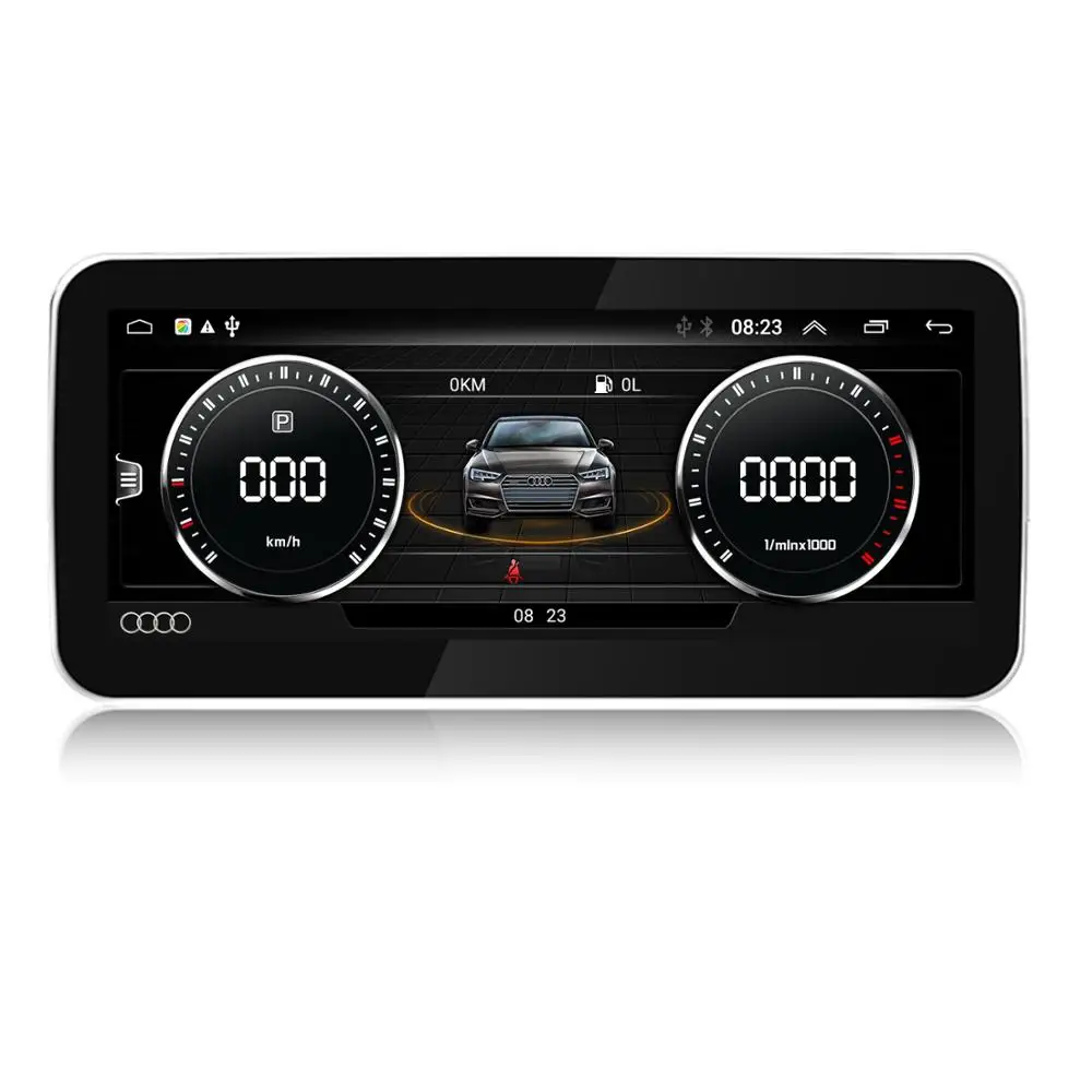 HFCYJIA 10,2" Android 9,0 система автомобиля gps Navi для Audi A4 A5 2009- ips Touch 2+ 32G ram wifi Google BT Видео Стерео Carplay