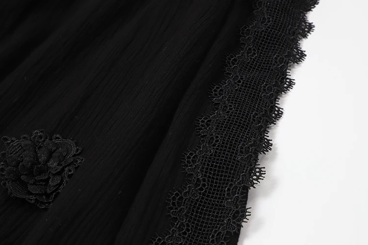 AELESEEN New Europe Retro Design Party Dresses Women Luxury 3D Flower Appliques Beading Elegant Puff Sleeve Lace Long Dress