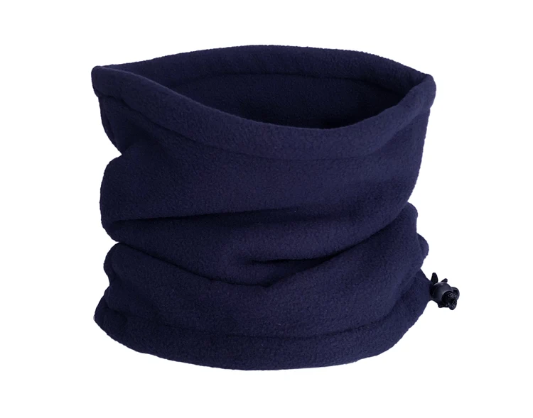 Navy Blue Походный Флисовый Шарф для шеи Теплая Флисовая походная маска для кемпинга маска для лица для велоспорта шарф для лица Балаклава 6 цветов - Цвет: Navy Blue