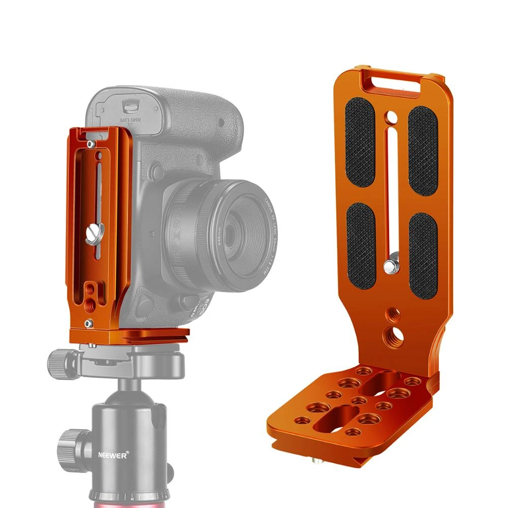 Yoidesu L Shape Bracket Quick Release Plate Vertical Video Shooting Aluminum Camera L Bracket with 1/4 Inch Screw Holes for Canon EOS-R Mirrorless Camera Yoidesu L Shape Bracket Quick Release Plate Vertical Video Shooting Aluminum Camera L Bracket with 1/4 Inch Screw Holes for Canon EOS-R Mirrorless Camera
