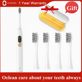 

CZ Warehouse Global Version Oclean X Sonic Electric Toothbrush Waterproof Ultrasonic Fast Charging Color Screen Sonic ToothBrush
