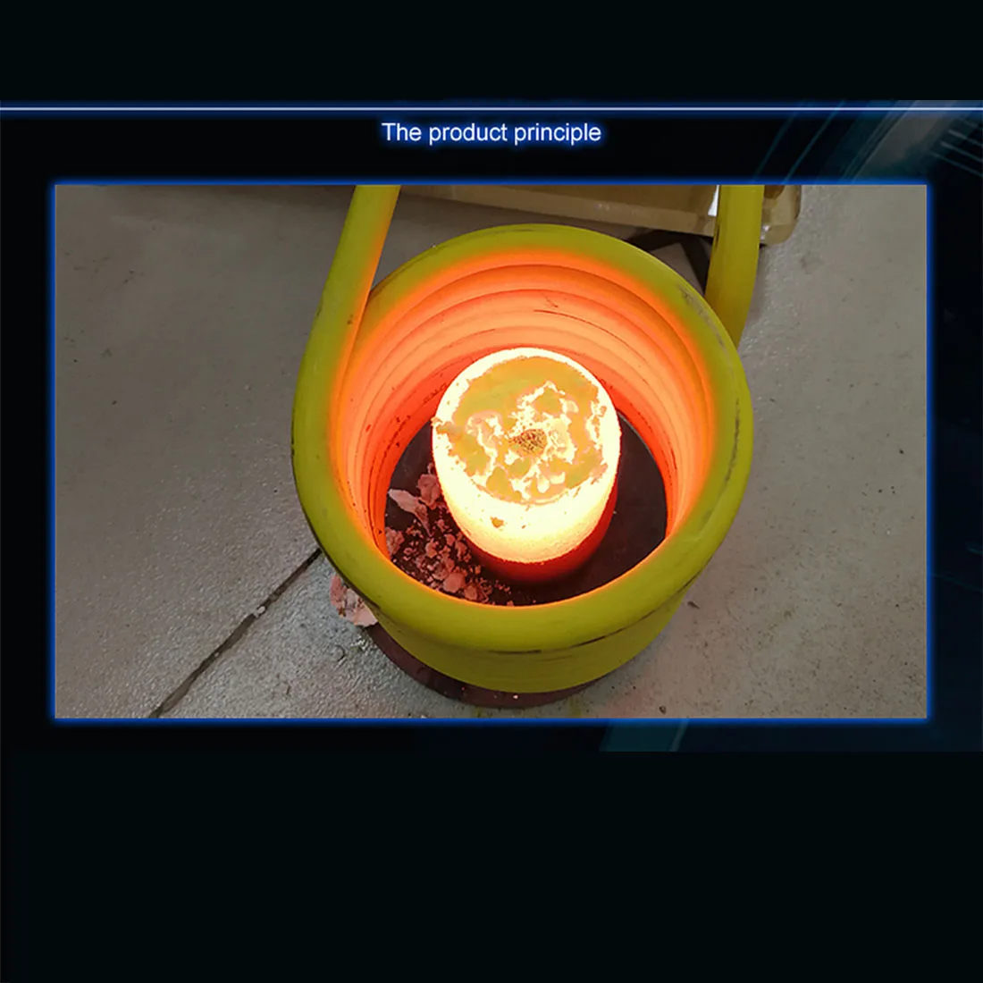  DIY Magnetic Induction Heating Model Scientific Display Teaching Model Educational Toy New Year Gif - 4000534122002