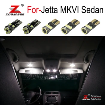

12pcs LED interior dome map light kit + LED mirror bulb for Jetta6 for jetta 6 MK6 MK VI Sedan Saloon (2011-2018)