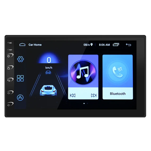 $55.63 2 Din Android 10.0 Car Radio Multimedia Video Player Double Stereo GPS FM Radio  Wifi Player Head Unit 7 inch Screen